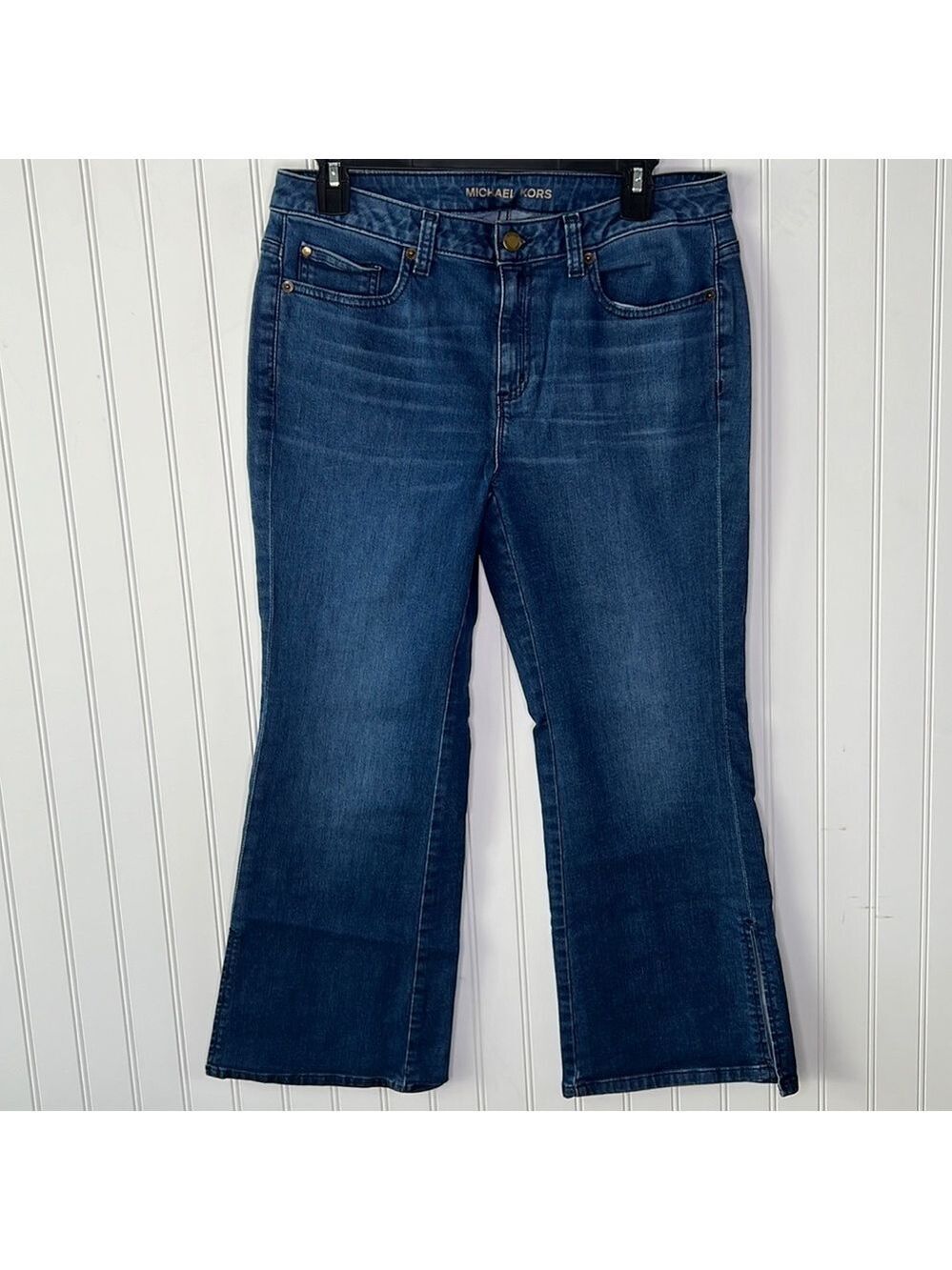 Michael Michael Kors Cropped Flare Trouser Jeans size 8